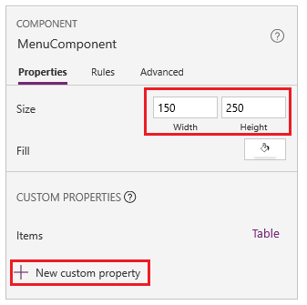 Adding a Custom Property